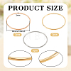 7Pcs 3 Color 304 Stainless Steel Thin Wrap Bangles Set for Women BJEW-BC0001-17-2
