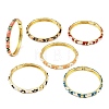 Brass Alloy Hinged Bangles for Women BJEW-K290-01B-G-2