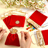 Rectangle Velvet Jewelry Pouches Bags TP-BBC0001-09B-01-3