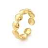 Round 304 Stainless Steel Open Cuff Rings RJEW-R014-02G-05-4