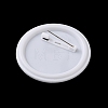 Round Plastic Brooch Base Settings KY-D025-02B-2