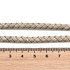 Braided Leather Cord with Core WL-F009-5mm-01-3