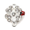 Alloy Rhinestone Enamel Connector Charms FIND-E049-10P-1