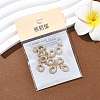 SHEGRACE Brass Micro Pave Clear Cubic Zirconia Pendants XGRQ29684-394G-O-6