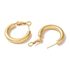 Ion Plating(IP) 304 Stainless Steel Hoop Earrings for Women EJEW-L287-020G-2