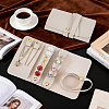 2Pcs PU Leather Jewelry Rolls for Rings Earrings Necklaces AJEW-FG0005-98B-4