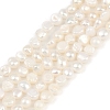 Natural Cultured Freshwater Pearl Beads Strands PEAR-P064-19D-09A-2