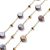 Ion Plating(IP) 304 Stainless Steel Handmade Beaded Chain CHS-K019-03G-01-1