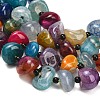 Natural Dragon Veins Agate Beads Strands GG-L001-I01-01G-3