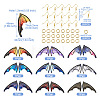 DIY Butterfly Wing Earring Making Kit DIY-TA0005-39-3