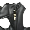 304 Stainless Steel Pendant Dangle Earrings EJEW-JE07232-4