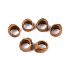 Natural Rhodochrosite Finger Rings for Unisex G-Q601-19F-1