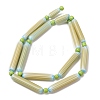 Handmade Lampwork Chevron Beads LAMP-Z019-01-23-4
