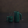 Miniature Teapot & Cup Set Ornaments MIMO-PW0002-12A-04-1