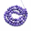 Natural Quartz Beads Strands G-N355-6mm-69-2