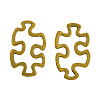 Tibetan Style Alloy Linking Rings TIBE-3558-AG-LF-1