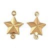 304 Stainless Steel Connector Charms STAS-L297-10G-1