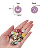 120Pcs 12 Colors Golden Plated Alloy Charms ENAM-SZ0001-64W-4