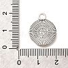 Tibetan Style Alloy Pendants PALLOY-D291-16AS-3