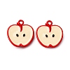 Baking Paint Alloy Pendants FIND-G097-04F-1
