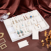 18 Grids Velvet Jewelry Pendant Display Trays ODIS-WH0043-165B-4