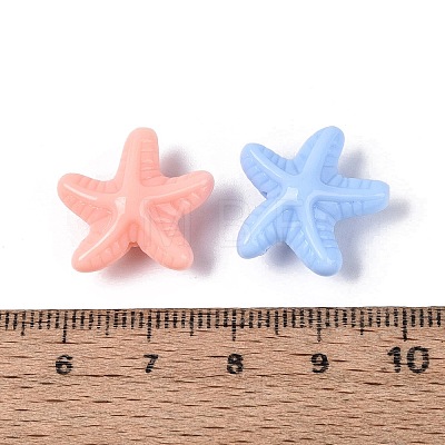 Opaque Plastic Beads KY-N025-32-1