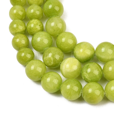 Natural Mashan Jade Graduated Beads Strands GG-CBA2AE1-A08-N-1