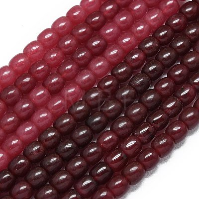 Natural Malaysia Jade Beads Strands G-B165-F02-10x10mm-1