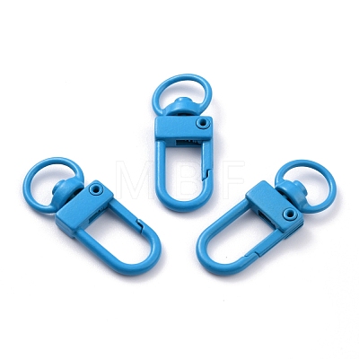 Zinc Alloy Baking Paint Swivel Snap Hooks Clasps PALLOY-H194-A17-1