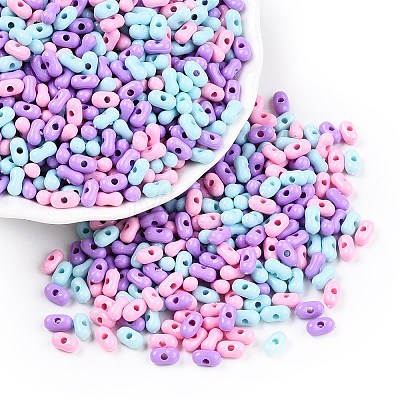 Opaque Acrylic Beads X1-MACR-T048-02M-13-1