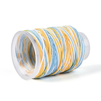 35M Segment Dyed Macrame Cotton Cord OCOR-T017-06J-1