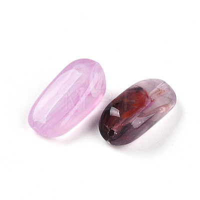 Transparent Acrylic Beads X1-TACR-T028-36D-1