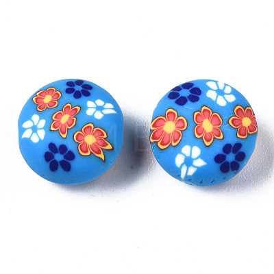 Handmade Polymer Clay Beads CLAY-N008-026C-1