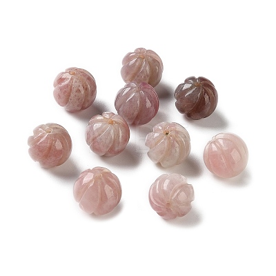 Natural Madagascar Rose Quartz Carved Beads GG-CBABD99-01B-1