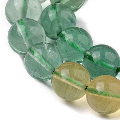 Natural Fluorite Beads Strands G-A216-02A-1