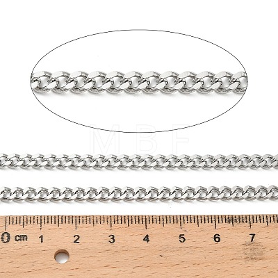 316L Surgical Stainless Steel Curb Chains CHS-H115-01D-P-1