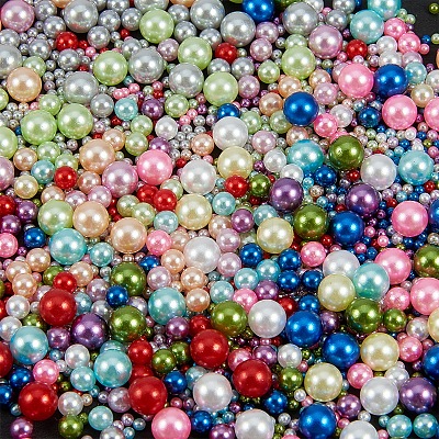Imitation Pearl Acrylic Beads OACR-PH0001-04-1