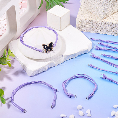 20Pcs Adjustable Korean Waxed Polyester Cord Bracelet Making BJEW-TAC0051-11-1
