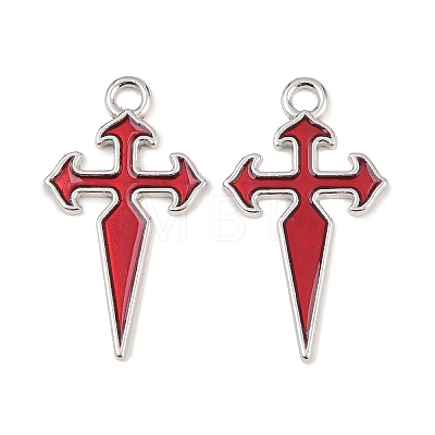 Alloy Enamel Pendants FIND-B059-02P-02-1