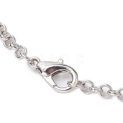 Iron Rolo Chains Necklaces NJEW-JN04858-02-1