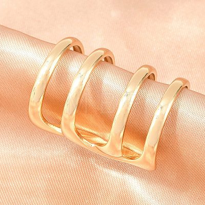 304 Stainless Steel Cuff Open Rings SA-H001-11G-1