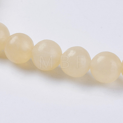 Natural Topaz Jade Beads Strands G-G515-10mm-03A-1