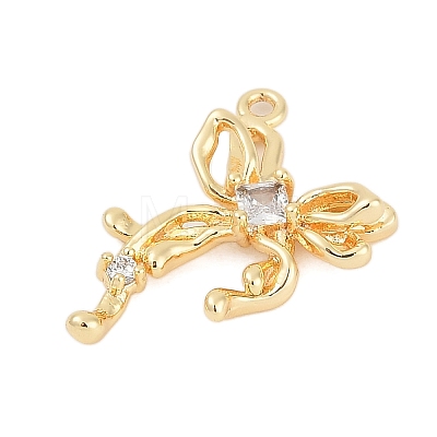 Brass Micro Pave Cubic Zirconia Pendants LS-ZIRC-P122-05D-G01-1
