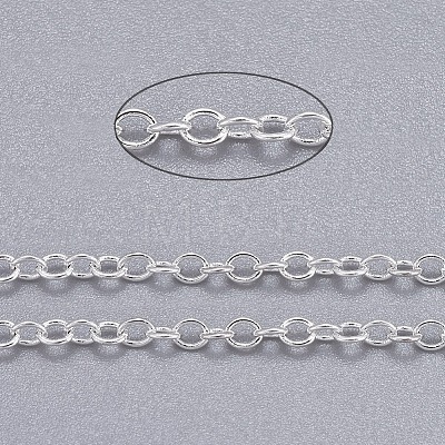 Brass Cable Chains X-CHC-034Y-S-NF-1
