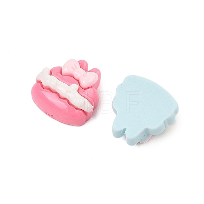 Opaque Resin Cabochons CRES-M037-08A-1