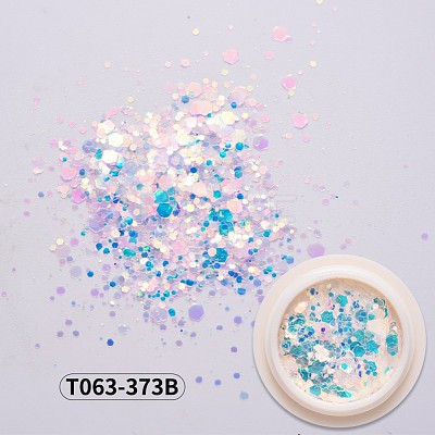 Shiny Nail Art Glitter Flakes MRMJ-T063-373B-1