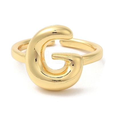 Brass Open Cuff Rings RJEW-U008-06G-G-1