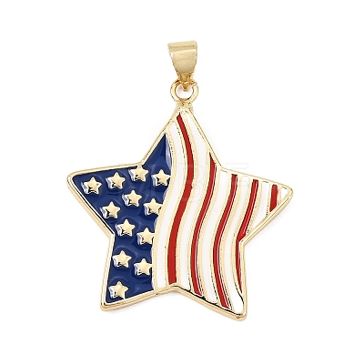 Alloy Enamel Pendants AL-CBAC8B4-03A-G-1