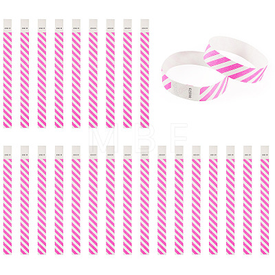 Paper Disposable Wristbands BJEW-TAC0075-002D-1