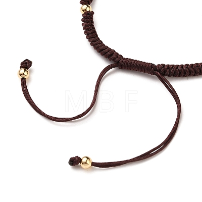 Braided Nylon Cord Bracelet Making AJEW-JB00764-03-1